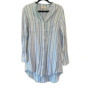 Cloth & Stone Stripe Shirt Dress Anthropologie